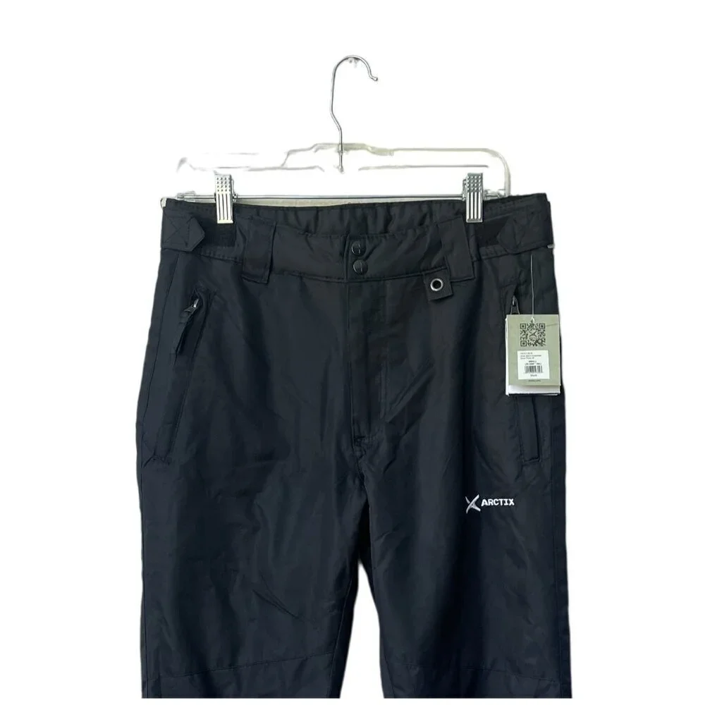 NWT Arctix Mens Pants Size 29/30W Black Essentials‎ insulated Snow Snowboard Ski
